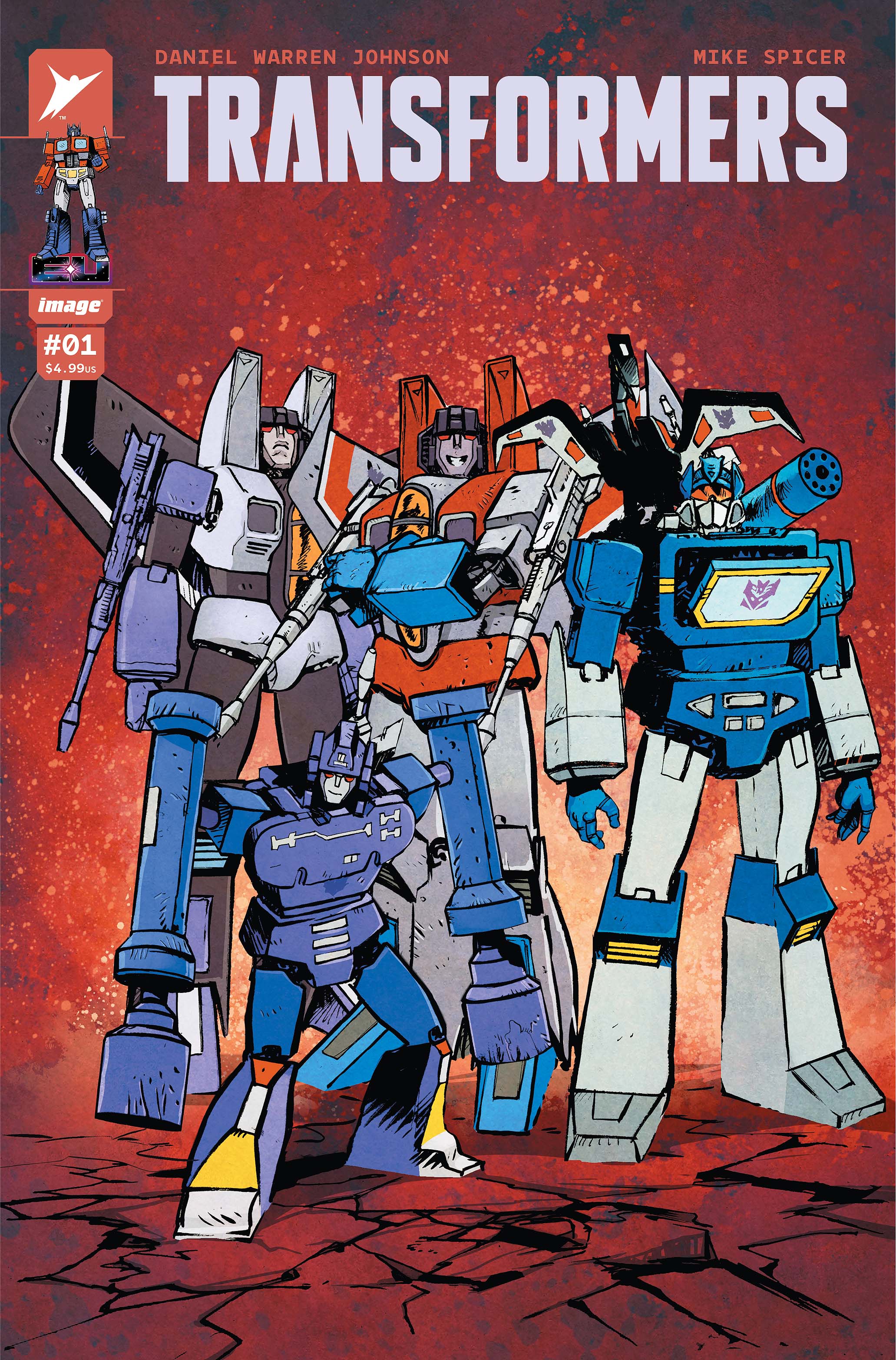 "Transformers" #1 Decepticon Cover